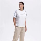 Ellesse EF389-OF Oversize Kırık Beyaz Kadın T-shirt