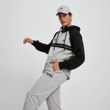 Ellesse EM080-GR Erkek Kapüşonlu 3/4 Fermuarlı Sweatshirt