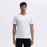 Ellesse EM186-1-WT V Yaka Erkek T-Shirt - Beyaz - 2XL