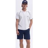Ellesse EM407 Kırık Beyaz Polo Yaka Erkek T-shirt