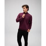 Ellesse EM580-BRD Erkek Yarım Fermuarlı Bordo Sweat