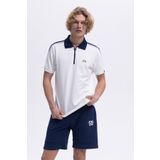 Ellesse Erkek Polo Yaka Tişört EM169 1 OF Beyaz