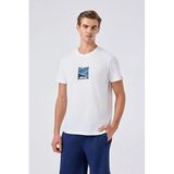 Ellesse Erkek Spor T-Shirt, Off-White, 2XL Beden
