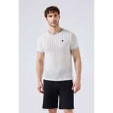 Ellesse Erkek T-Shirt, Offwhite, S Beden
