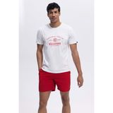 Ellesse Erkek Tişört EM453 OF Beyaz