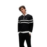 Ellesse Erkek Yarım Fermuarlı Sweat EM619-BK Siyah L