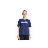 Ellesse F020-1-NV Lacivert Bisiklet Yaka Kadın T-Shirt