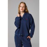Ellesse Kadın Kapüşonlu Sweatshirt EF209-NV