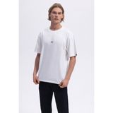 Ellesse Pamuk Regular Fit Bisiklet Yaka T Shirt Erkek T Shirt EM376 - Beyaz - 2XL