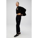 Ellesse Pamuklu Regular Fit Normal Bel Ribanalı Paça Eşofman Altı Bayan Eşofman Altı EF532 - Siyah
