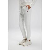 Ellesse Pamuklu Regular Fit Normal Bel Ribanalı Paça Eşofman Altı Bayan Eşofman Altı EF555 - Beyaz