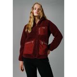 Ellesse Regular Fit Kapüşonlu Yumuşak Dokulu Ceket Bayan Ceket EF169 - Bordo