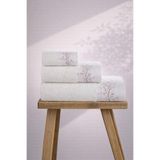 Ellia Soft Julia 3 Parça Havlu Seti | %100 Pamuklu | Kutulu Hamam Takımı | Çeyiz Seti | Lüks Banyo Havlusu