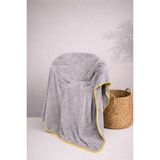Ellia Soft Pallium Tek Kişilik Wellsoft Peluş Tv Battaniyesi Çoban Dikişli 120X170 cm - Gri - 120 x 170 cm