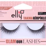 Elly Glamour Takma Kirpik - 20 - Siyah