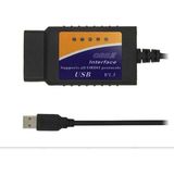 ELM327 Obd2 Araç Arıza Tespit Cihazı, USB Bağlantılı, V1.5, Tüm Obd2 Protokollerini Destekler - Çok Renkli