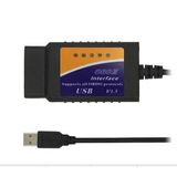 ELM327 OBD2 Araç Arıza Tespit Cihazı, USB Bağlantılı, V1.5, Tüm OBD2 Protokollerini Destekler