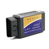 ELM327 WiFi 1.5 OBD2 Araç Arıza Tespit Cihazı, iPhone Uyumlu, PIC18F25K80 Çipsetli, Kablosuz Tarayıcı