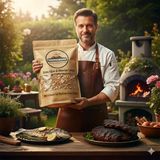 Elma Ağacı & Biberiye Özü Tütsüleme Talaşı Mangal & Bbq Barbekü İçin Yoğun Aroma