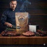 Elma Ağacı & Dağ Kekiği Özü Tütsüleme Talaşı Mangal & Bbq Barbekü İçin Yoğun Aroma