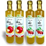 Elma + Alıç Sirkesi 4'lü Doğal Fermente - 500 ml
