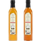 Elma + Alıç Sirkesi 500 ml 2'li Set Doğal Fermantasyon Içilebilir Katkısız Cam Şişe - 0,5 L