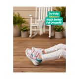 elma bebe Full Ortopedik Memory Foam Hafızalı Tabanlık İlkadım Kız Bebek Sneaker Spor Ayakkabı