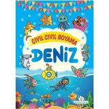Elma Shop Cıvıl Cıvıl Boyama Deniz - 1 Adet