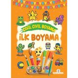 Elma Shop Cıvıl Cıvıl Boyama Ilk Boyama - 1 Adet