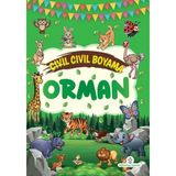 Elma Shop Cıvıl Cıvıl Boyama Orman - 1 Adet