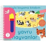 Elma Shop Suyla Boyama Kitabım - Yavru Hayvanlar - 1 Adet