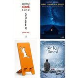 Elma Yayınevi Aceleci Sinek Süte Düşer - Gökhan Okçu + Kuzey Işıklarının Şarkısı + Telefon Tutucu + Bir Kar Tanesi