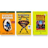 Elma Yayınevi Ahmet Şerif Izgören 3 Kitap Seti | Avcunuzdaki Kelebek, Süpermen ve Uğur Böceği, Dikkat Vücudunuz Konuşuyor | Kişisel Gelişim Kitapları