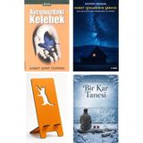 Elma Yayınevi Avucunuzdaki Kelebek - Ahmet Şerif Izgören + Kuzey Işıklarının Şarkısı + Telefon Tutucu + Bir Kar Tanesi