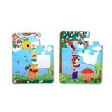 Elmacı Ayı 3+ Keçe Yapboz - 3 Yaş Puzzle T044
