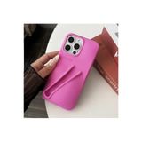 ELMALI STORE “ Cam Hediye “ Rhode Summer Premium Silikon Lip Case Telefon Kılıfı + Ruj Pembe iPhone 15 Plus ile uyumlu