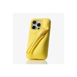 ELMALI STORE “ Cam Hediye “ Rhode Summer Premium Silikon Lip Case Telefon Kılıfı + Ruj Sarı iPhone 14 Pro Max ile uyumlu