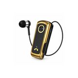 ELMALI STORE Premium Makaralı Bluetooth Yaka Kulaklığı | Gürültü Azaltmalı, HD Ses Kaliteli, Uzun Pil Ömürlü, Kablosuz Tek Kulak Bluetooth Kulaklık