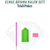 Elmas Boyama Kalem Seti Tekli Paket/yedek Kalem