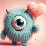 Elmas Boyama Sanat Kiti Dıy Karikatür Monster Taşlı Sanat Mozaik Seti