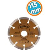 Elmas Disk 115 mm Beton, Mermer, Granit ve Taş Kesim Uyumlu Dayanıklı Kesme Taşı - Altın