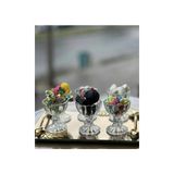 Elmas Enavm Booza 6 Lı Ayaklı Mini Kahve Yanı Lokumluk Şekerlik Ikramlık - 70 ml