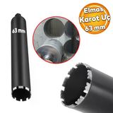 Elmas Karot Ucu 63 Mm Shun Beton Zemin Duvar Delme Delik Acma Panc Aparat Uc Deprem Numune Al Test