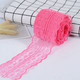 Elmas Süs Fuşya Dantel Kurdele (6CM-10M)