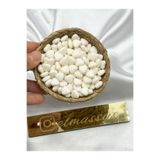 Elmas süs ŞEKER KALPLİ MEYVE AROMALI DRAJE BEYAZ 1kg