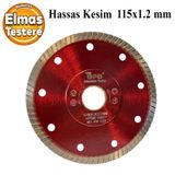 Elmas Testere Beton Tuğla Ahşap Granit Mermer Asfalt Plastik Sulu Kuru Kesme Kesici Disk 115 Mm