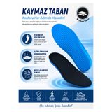 ELMAS TOUCH Memory Foam Hafızalı Sünger Yumuşak Dokulu Ayakkabı Tabanlığı - Konforlu Ve Ortopedik Tabanlık
