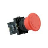 Elmax 40 mm Mantar Butonlar Lay5 (Db2) EC31 Kırmızı 1nc Q40 mm Acil Stop Mantar