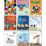 Elmer + Elmer Sel Baskını + Elmer Rüzgarda + Annemin Çantası + Üç Kedi Bir Dilek + Farklı Ama Aynı + Frederick + Yüzyüz + Pezzetino - 9’lu Çocuk Öykü Seti