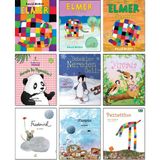 Elmer + Elmer Sel Baskını + Elmer Rüzgarda + Nerede Bu Yiyecekler? + Bebekler Nereden Gelir + Yuvada + Frederick + Yüzyüz + Pezzetino - 9’lu Çocuk Öykü Seti
